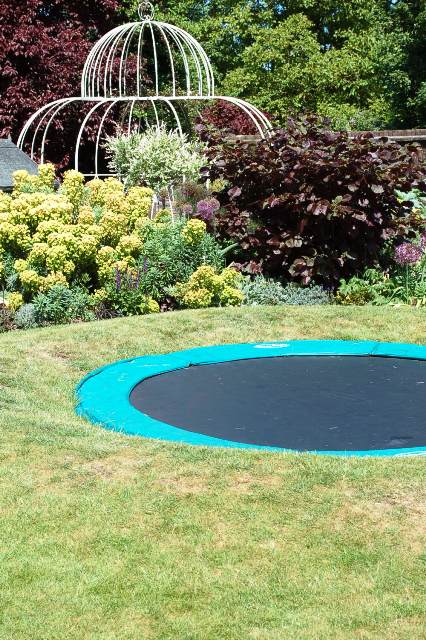 Sunken Trampoline How To Sink A Trampoline In The Ground Atlantic Trampolines Blog