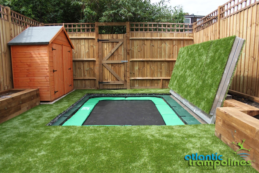 In Ground Trampoline - How to Install and In Ground Trampoline