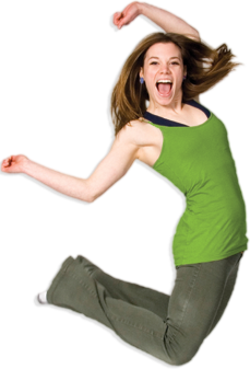 Jumping Girl