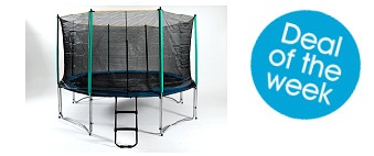 12ft trampoline with enclosure