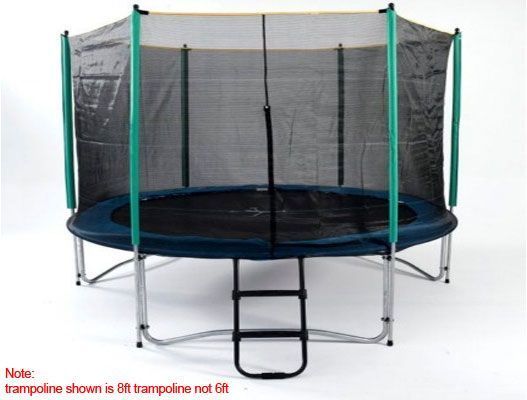 6ft Trampoline With Enclosure Br Atlantictrampolines